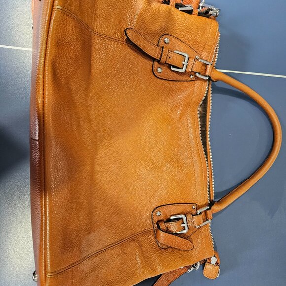 Brown Large Leather Purse - Picture 4 of 4